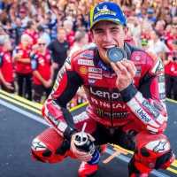 Akhiri kutukan Sirkuit Mandalika, Marc Marquez juara Sprint Race MotoGP Mandalika