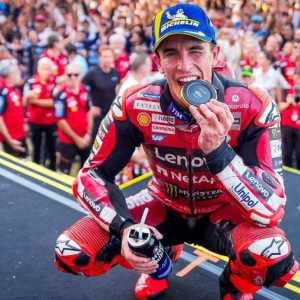 Akhiri kutukan Sirkuit Mandalika, Marc Marquez juara Sprint Race MotoGP Mandalika