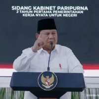 2 Tahun pemerintahan, Prabowo: Saya bangga jadi pemimpinmu